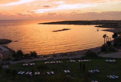 Sunset from the Balcony