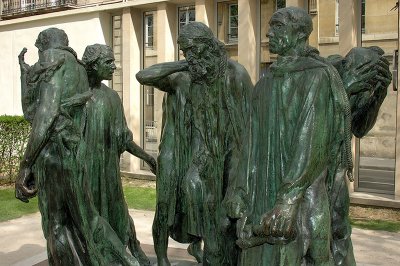 The Monument to the Burghers of Calais