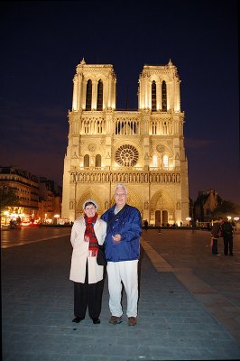 Jim & Glynda at Notre Dame