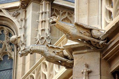 Gargoyles on the Law Courts