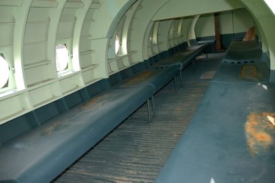 interior of a Horsa glider