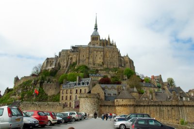 Mont St. Michel from the entrance