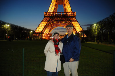 Paris at night