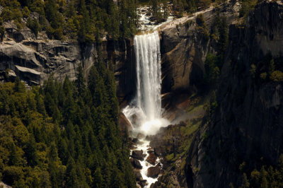 Vernal Falls viewed from Washburn Point