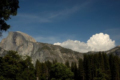 Clouds and the Half Dome