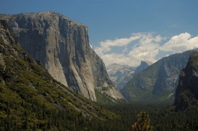 El Capitan and the Half Dome
