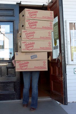 Jenny Rosenson, with Staggering Load