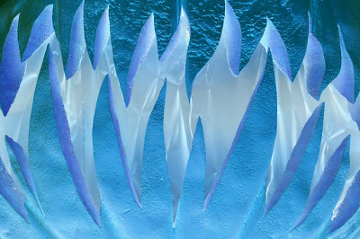 Giant Jack-O-Lantern Smile, Detail (Inverted)