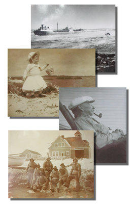 Historical Pictures, in Display Cases