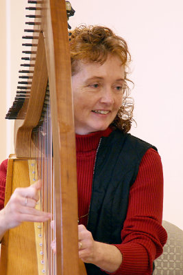 Regina Delaney (Reaganta) with Harp