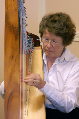 Deb with Harp