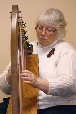 Donna with Harp