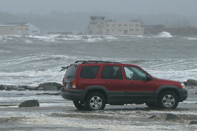 Common, View to Coast Guard Station
