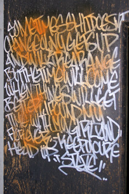 Graffiti, HECP interior - philosophy