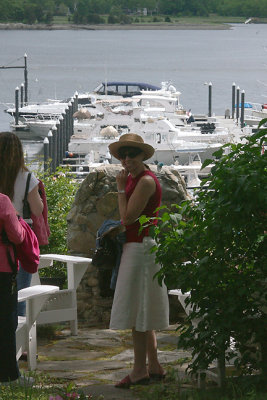 View to Wentworth Marina