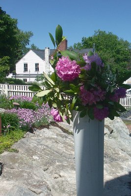 Flowers on Post