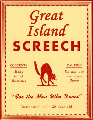 Label for David Borden's Cider