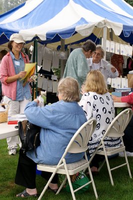 Tables and Tent, Setup