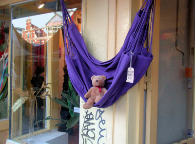 I'm not a bear on sale in a  shop window!