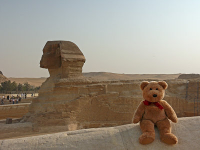 Frimpong and the Sphinx of Giza