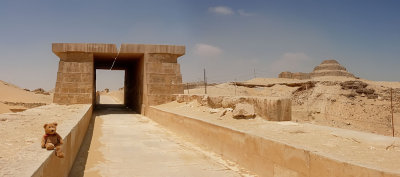 The Causeway Leading to Unas Pyramid