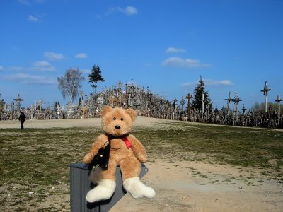 I'm going to visit a very peculiar place, called Hill of Crosses