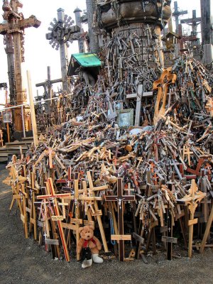Frimpong on the Hill of Crosses