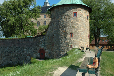 Tom took me to Akershus Fortress!!!!