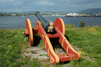 Cannons in Hovedya Island