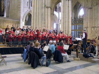 Choir Practise York Minister -March  2007