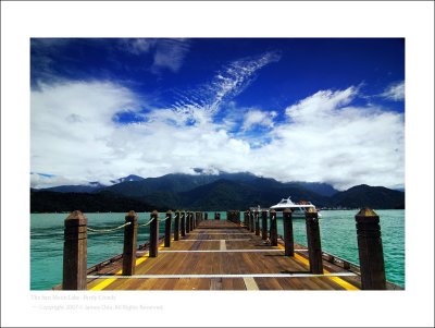 The Sun Moon Lake -Partly Cloudy