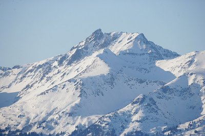 Beautiful mountains surround Homer