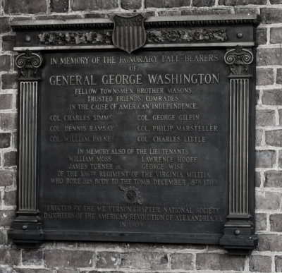Gen Washington's Pall-bearers