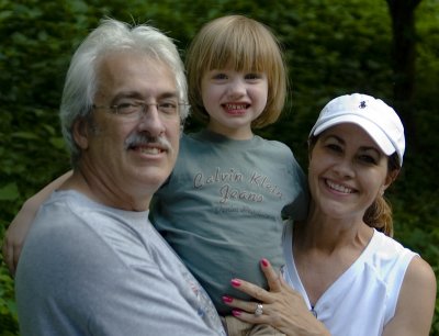 Papa John, Carson and Grandma Cindy