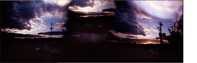 Pennsylvania Sunset & Parking Lot