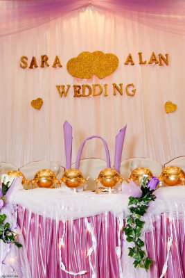 Alan & Sara's wedding