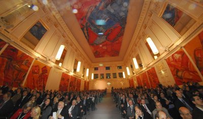 Groer Redoutensaal am Vormittag