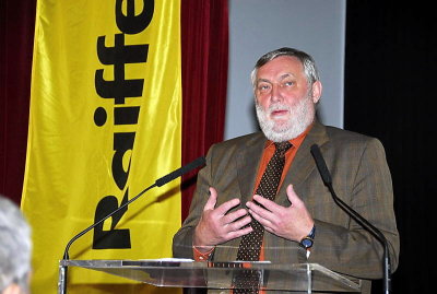 Dr. Franz Fischler, Vorsitzender des Ökosozialen Forums Europas