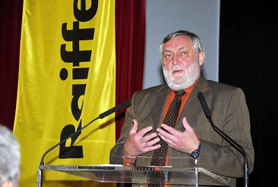 Dr. Franz Fischler, Vorsitzender des kosozialen Forums Europas