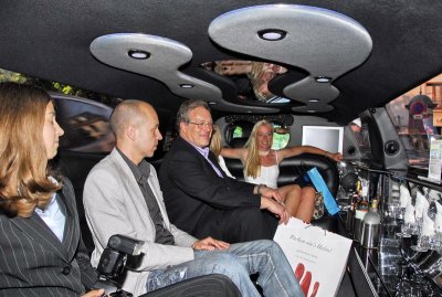 In der Stretchlimousine