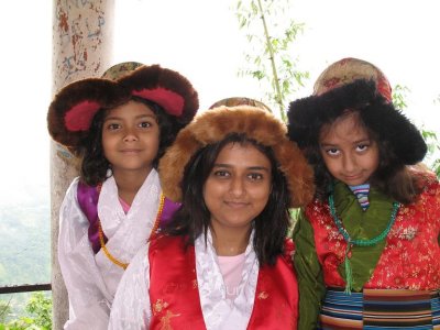 Dressing Up In Sikkim