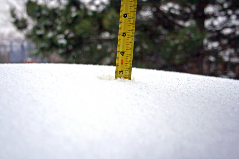 2.5+ Inches of Snow