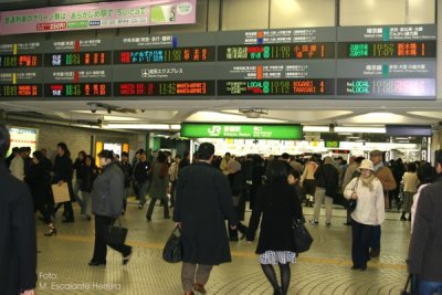 Estacin del Tren en Shinjuku