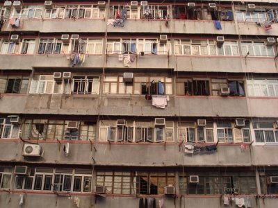 Edificio Tipico de Viviendas en Kowloon