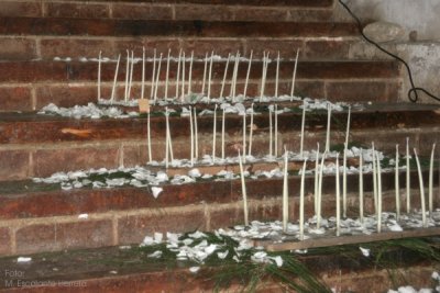 Ofrendas en el Interior de la Iglesia