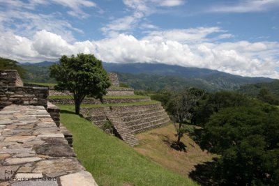 La Construccion por Terrazas fue Usada Aqui