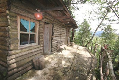 Las Cabaas son acogedoras y la Vista Desde ellas Espectacular