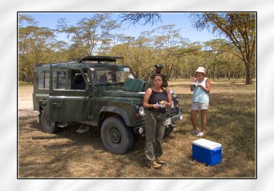 Dinner in the bush