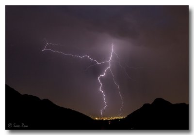 Lightning Over Tucson