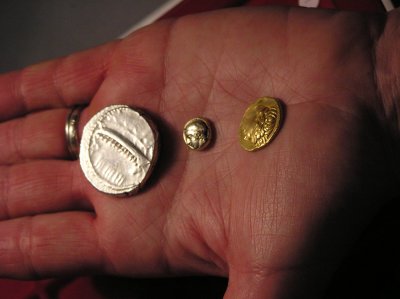 Le British museum et ses pices grecques en or argent et electrum